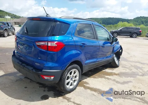 2020 Ford Ecosport Se z USA, uszkodzony, nr VIN MAJ6S3GL0LC392475